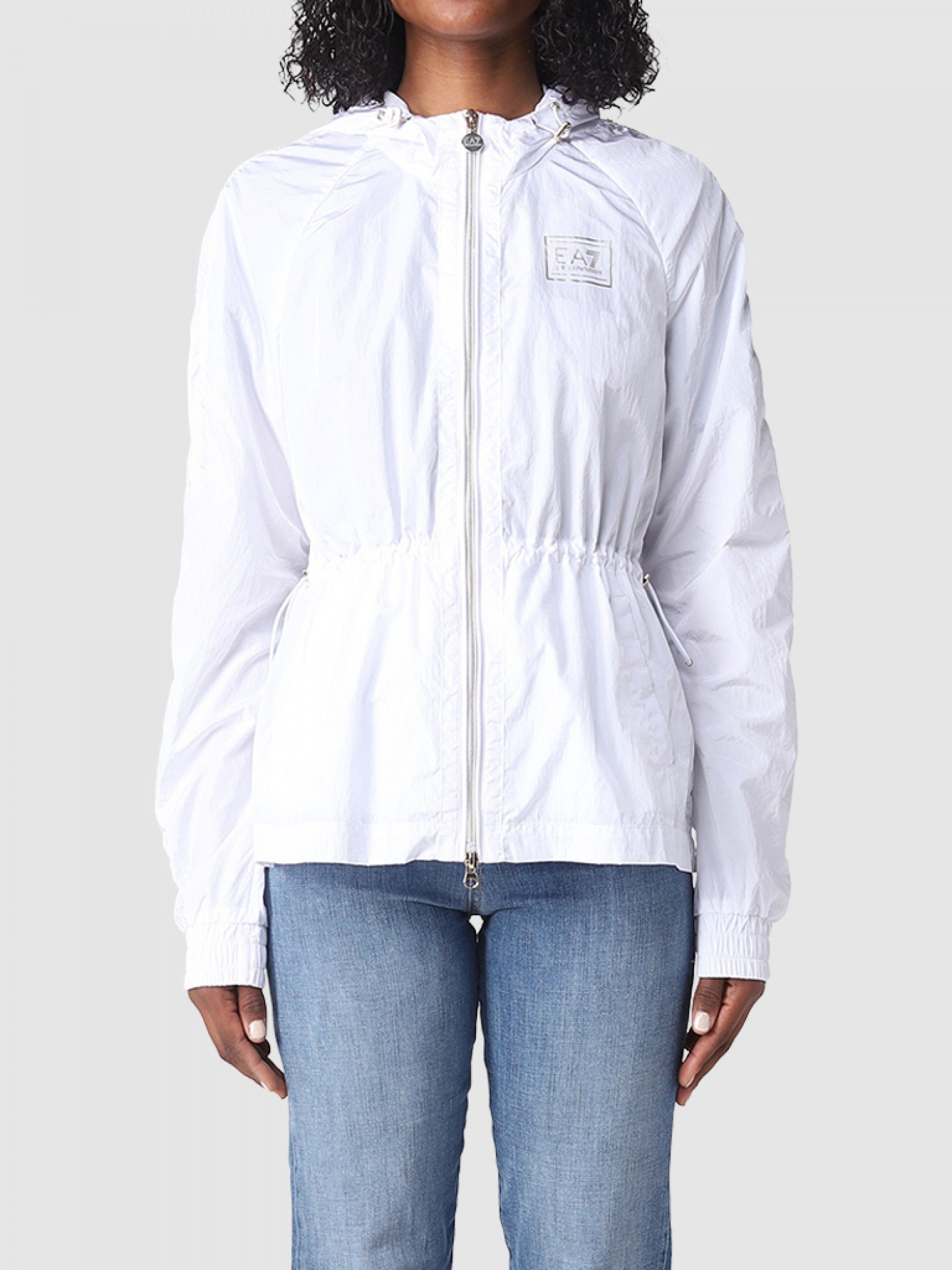 Jacket Woman Ea7 Emporio Armani White