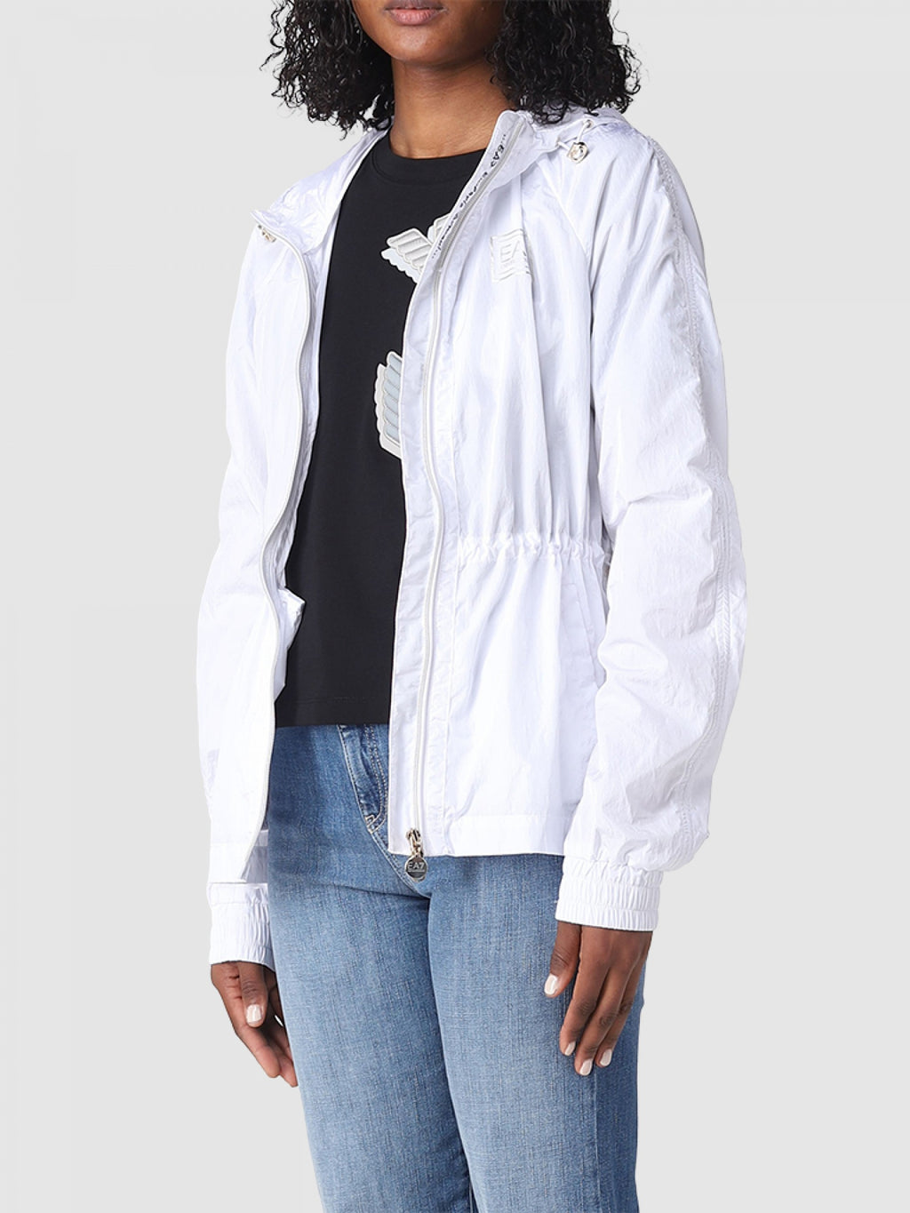Jacket Woman Ea7 Emporio Armani White