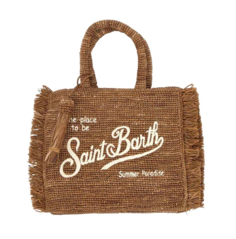 Borsa saint barth in Raffia