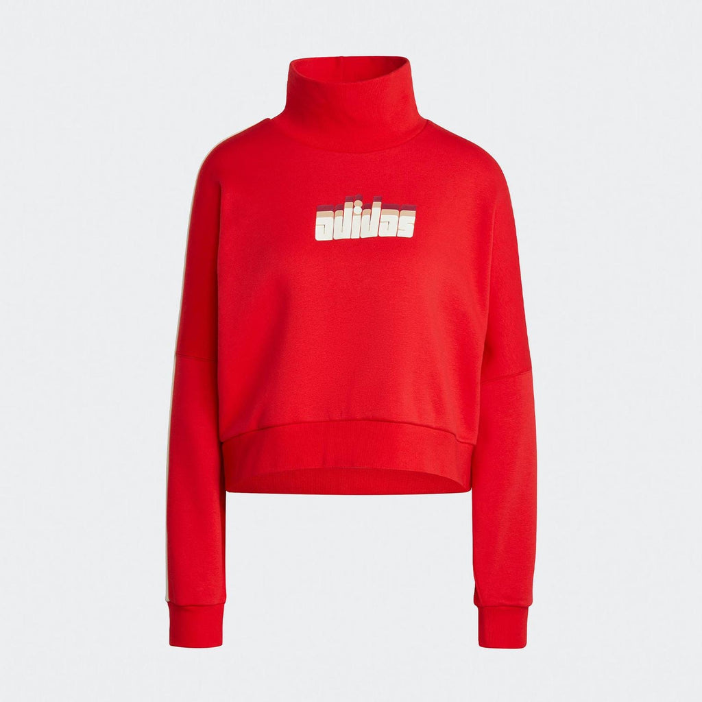 Felpa Adidas collo alto