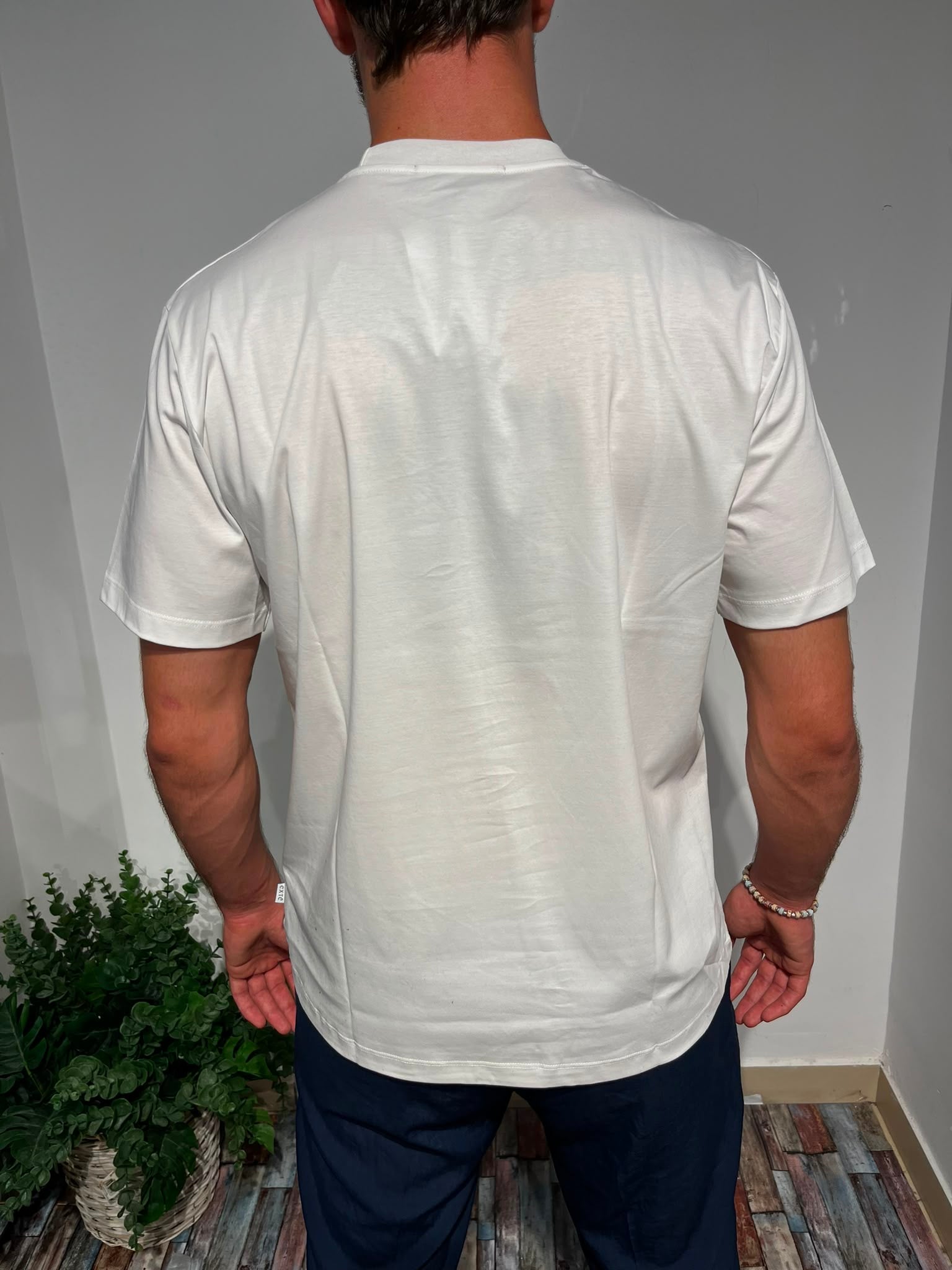 T-shirt Exte’ in cotone mercerizzato
