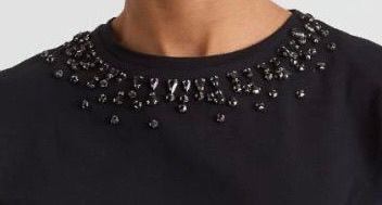 T-shirt pennyblack cristalli neri