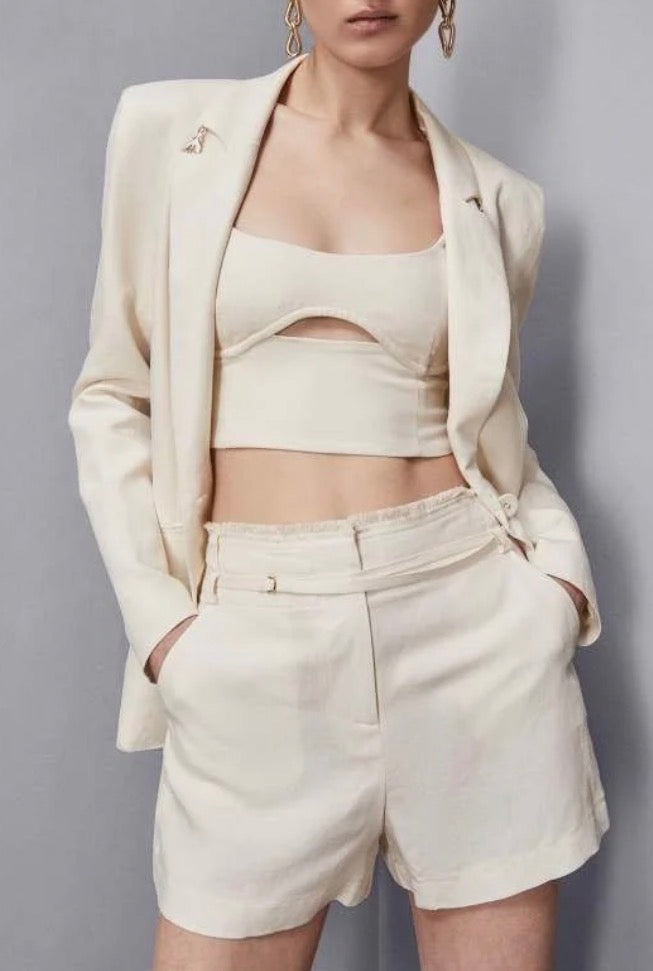Short in lino Patrizia pepe