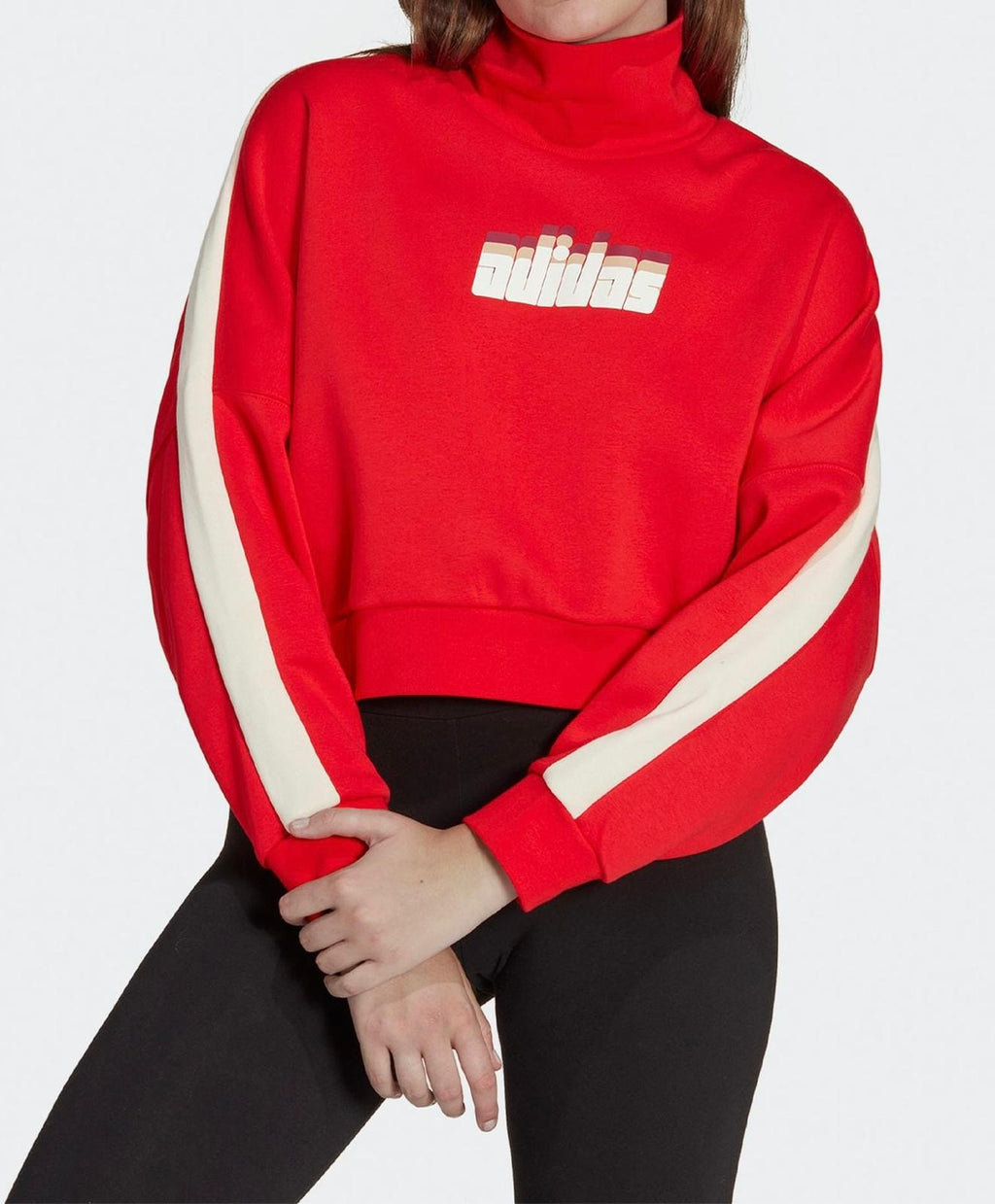 Felpa Adidas collo alto