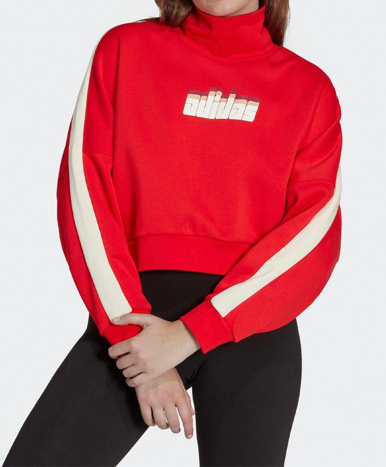 Felpa Adidas collo alto