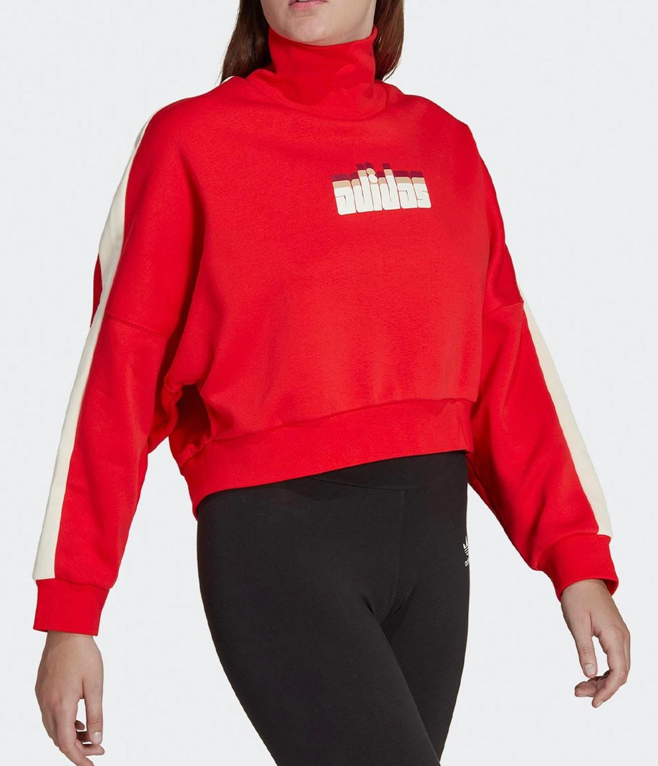 Felpa Adidas collo alto