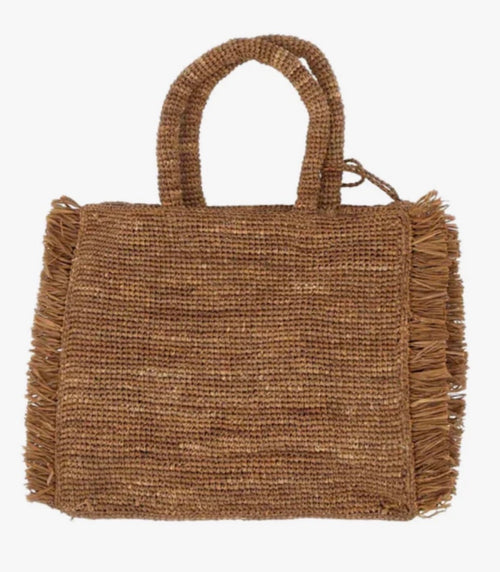 Borsa saint barth in Raffia