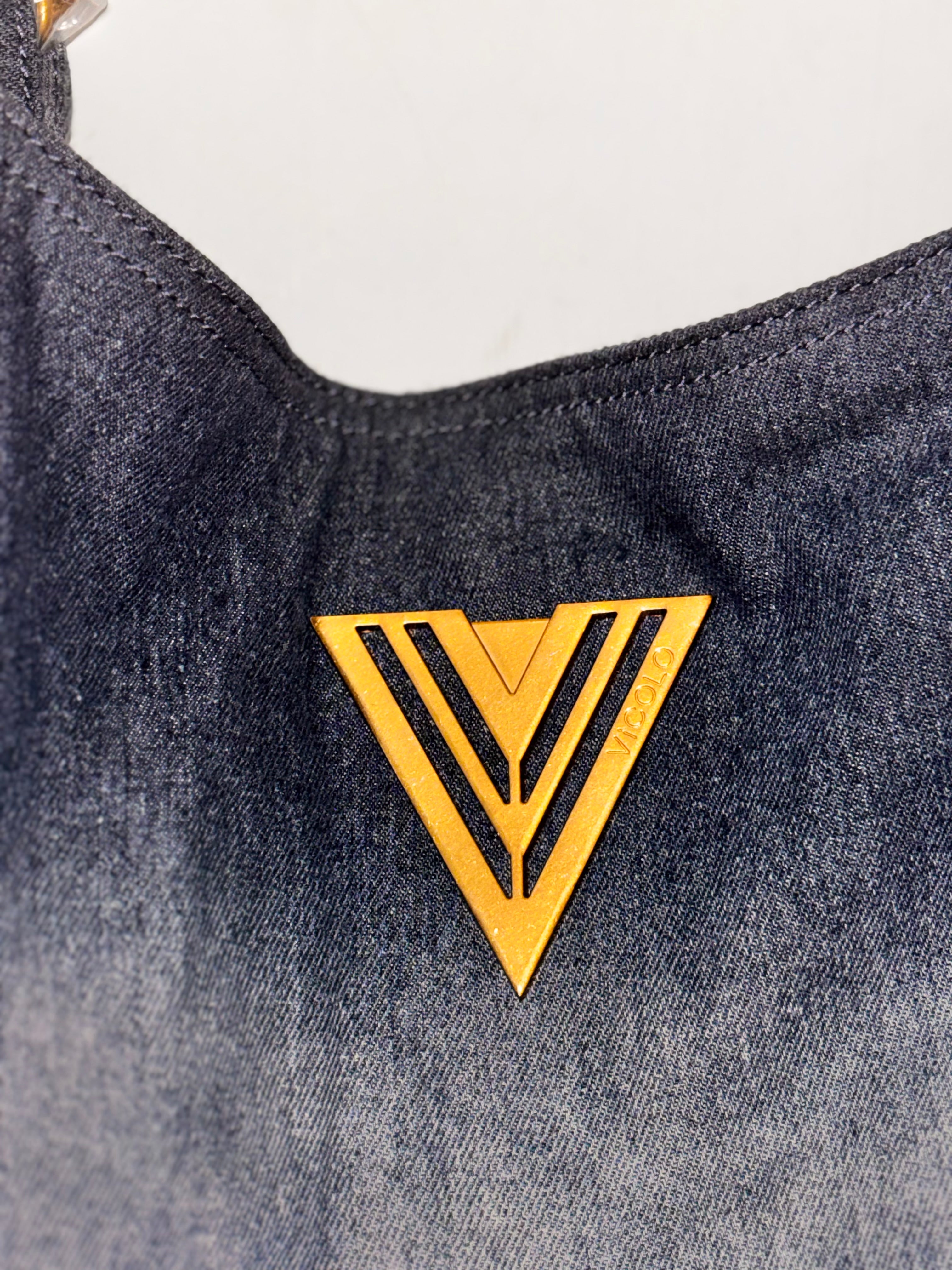 Borsa vicolo in denim