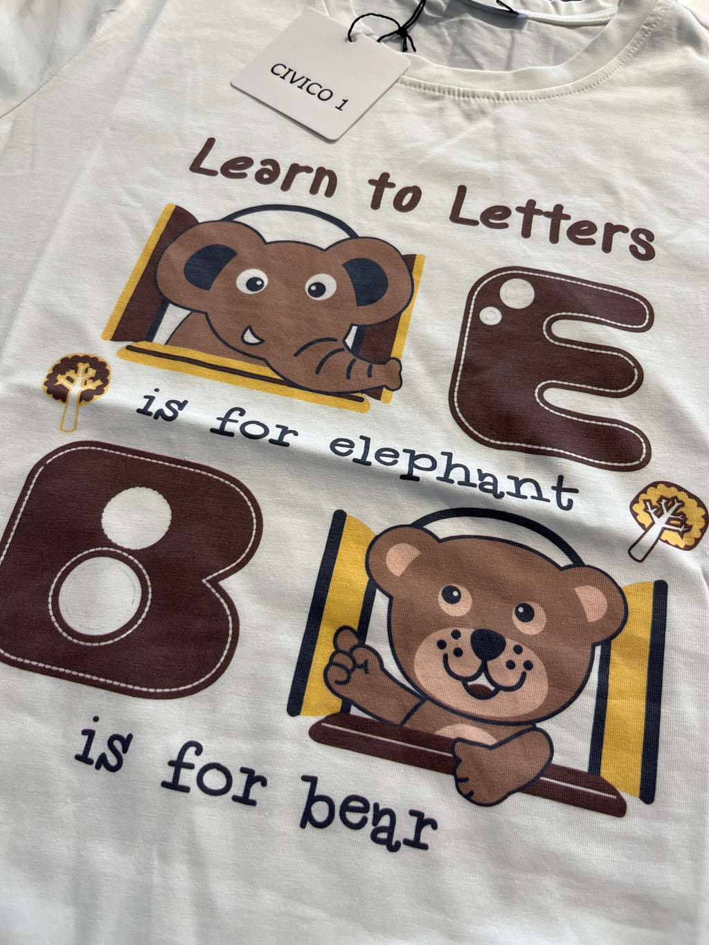 T-Shirt civico 1 elephant
