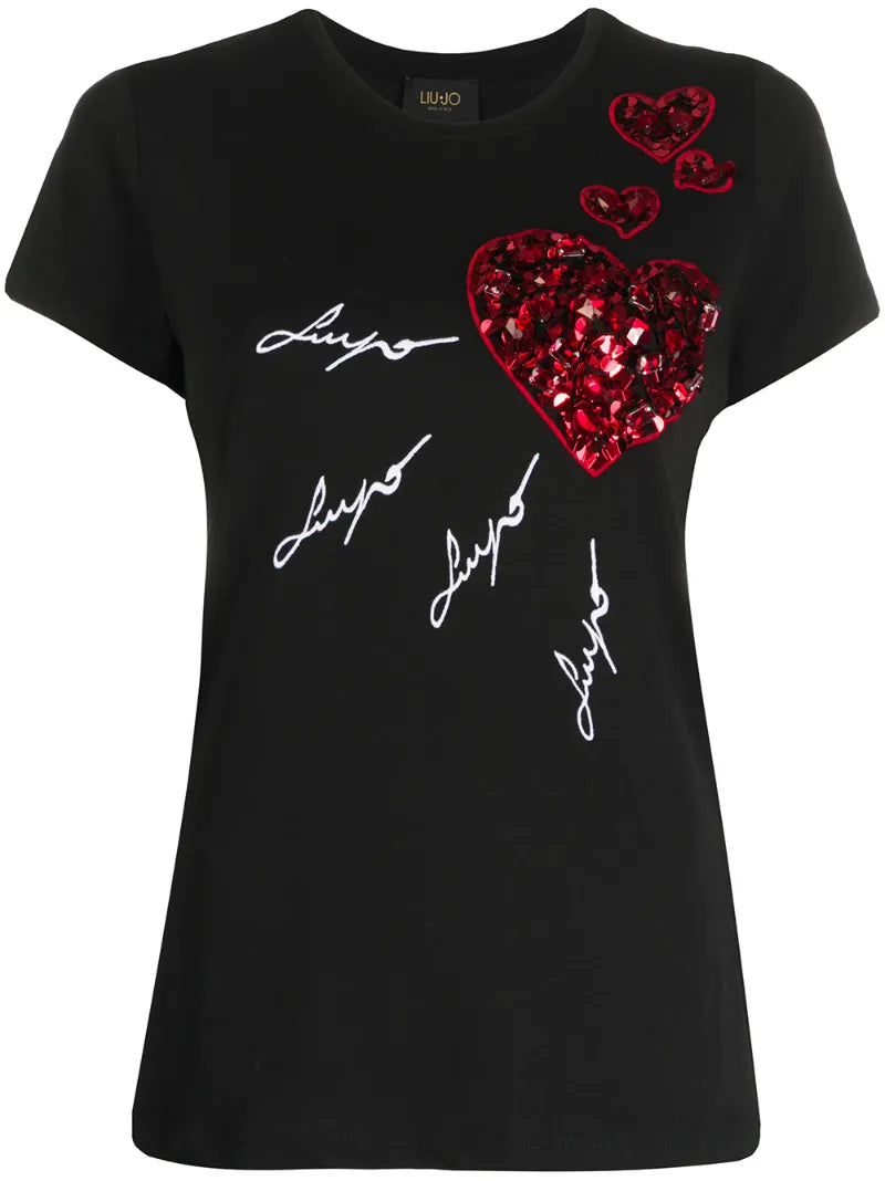 T-shirt liu-jo cuore