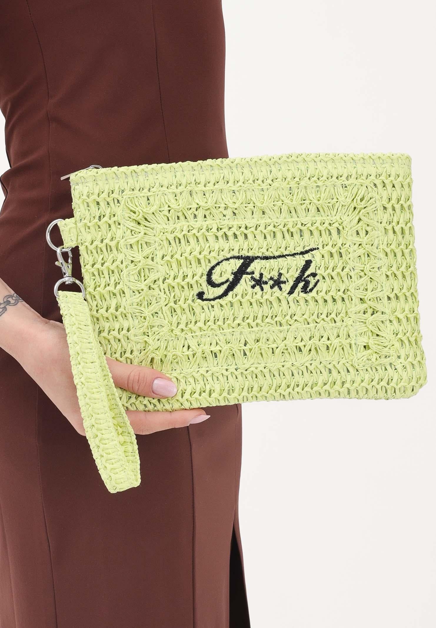 F**K Pochette lime da donna