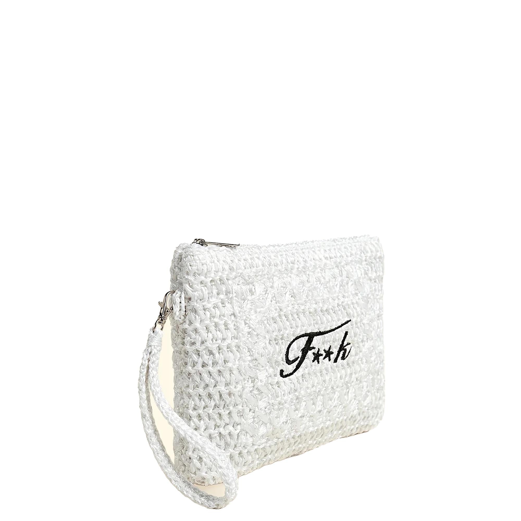 F**K Pochette lime da donna