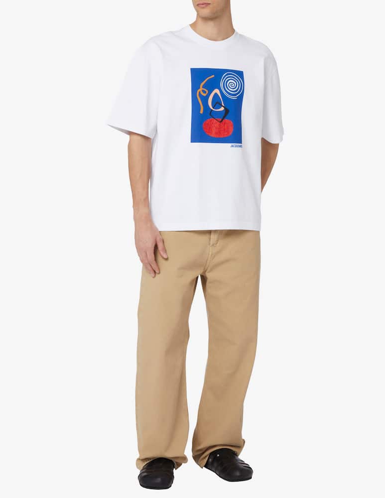 Jacquemus le t-shirt cuadro