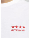 T-shirt Givenchy Star logo white