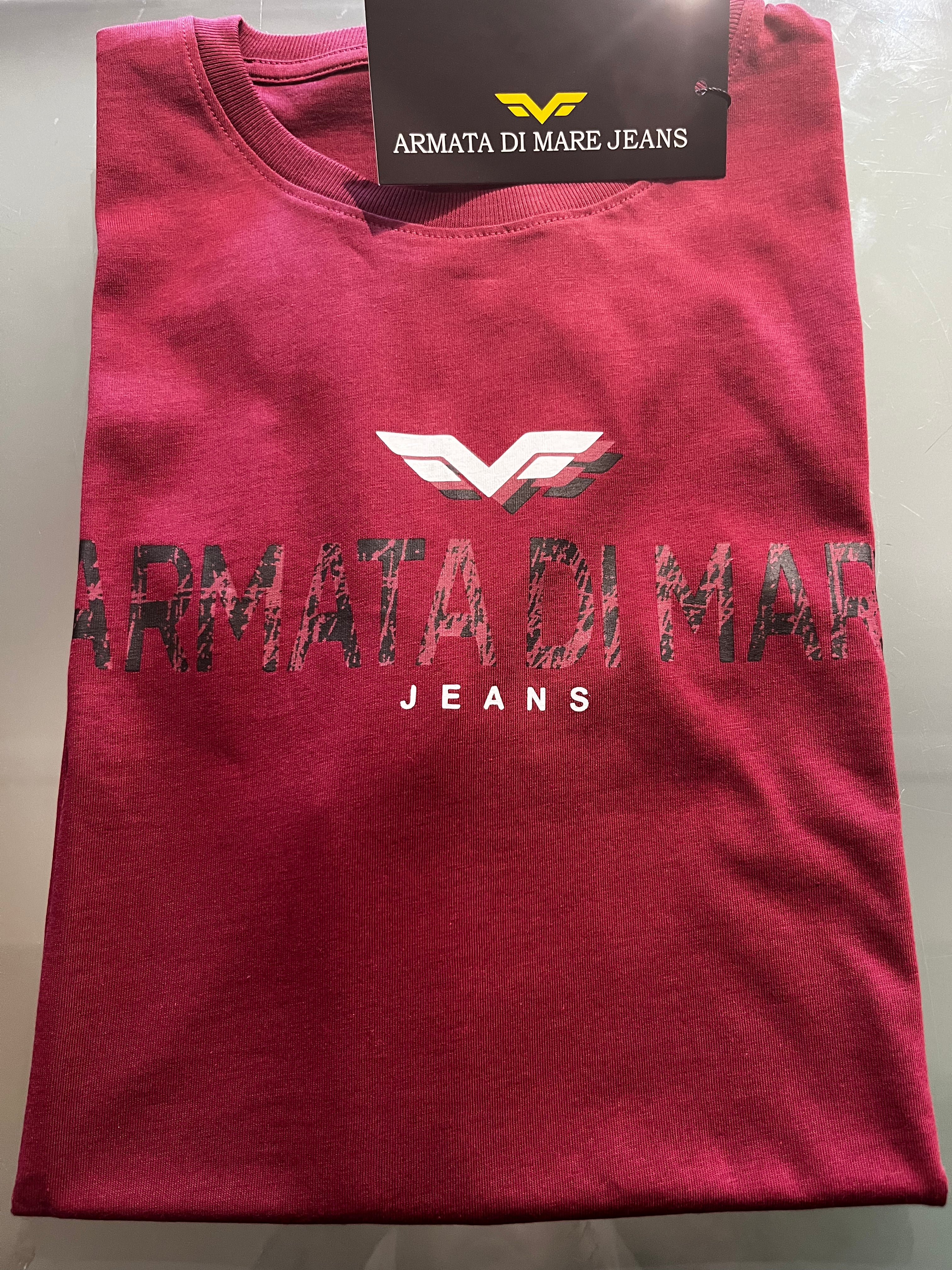 T-shirt uomo armata di mare