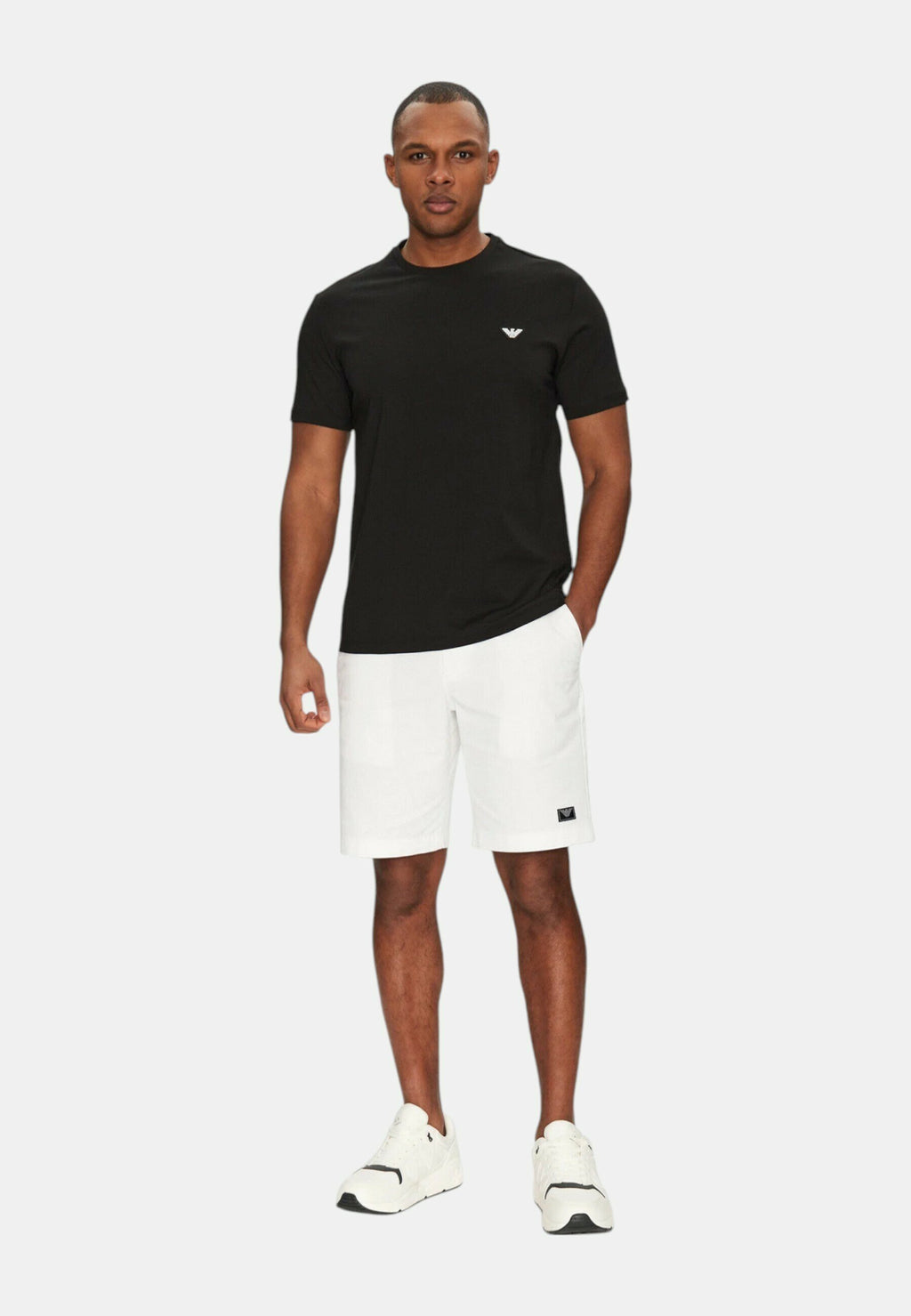 T-shirt basic - nero EA7 Emporio Armani