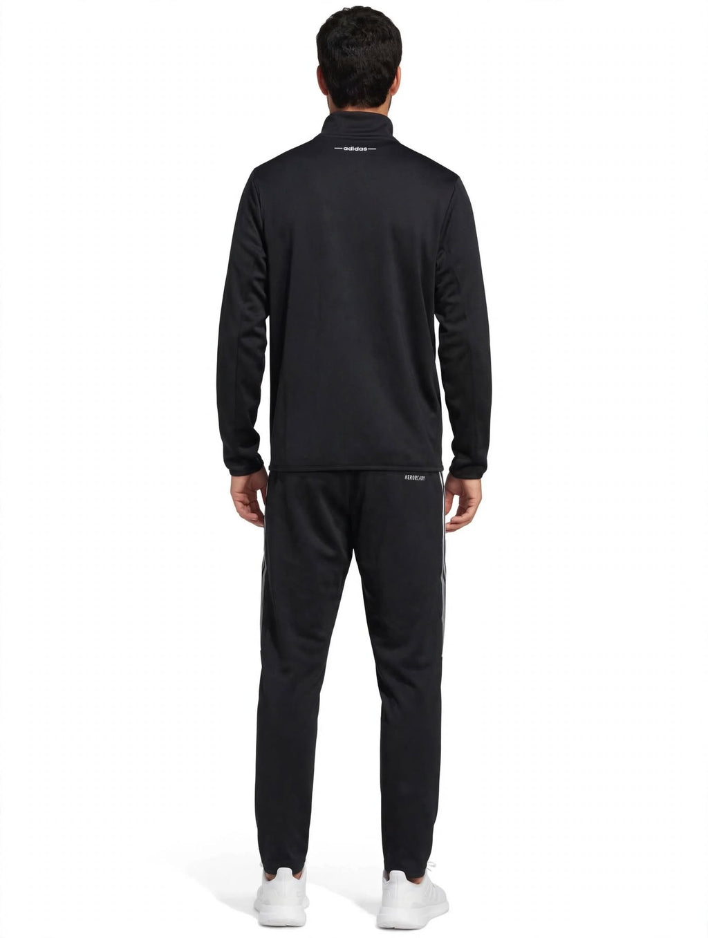 Tuta Uomo Adidas AEROREADY Grigio Antracite - 3 Strisce Bianche 10347