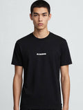 JIL SANDER T-Shirt Logo Uomo Nera