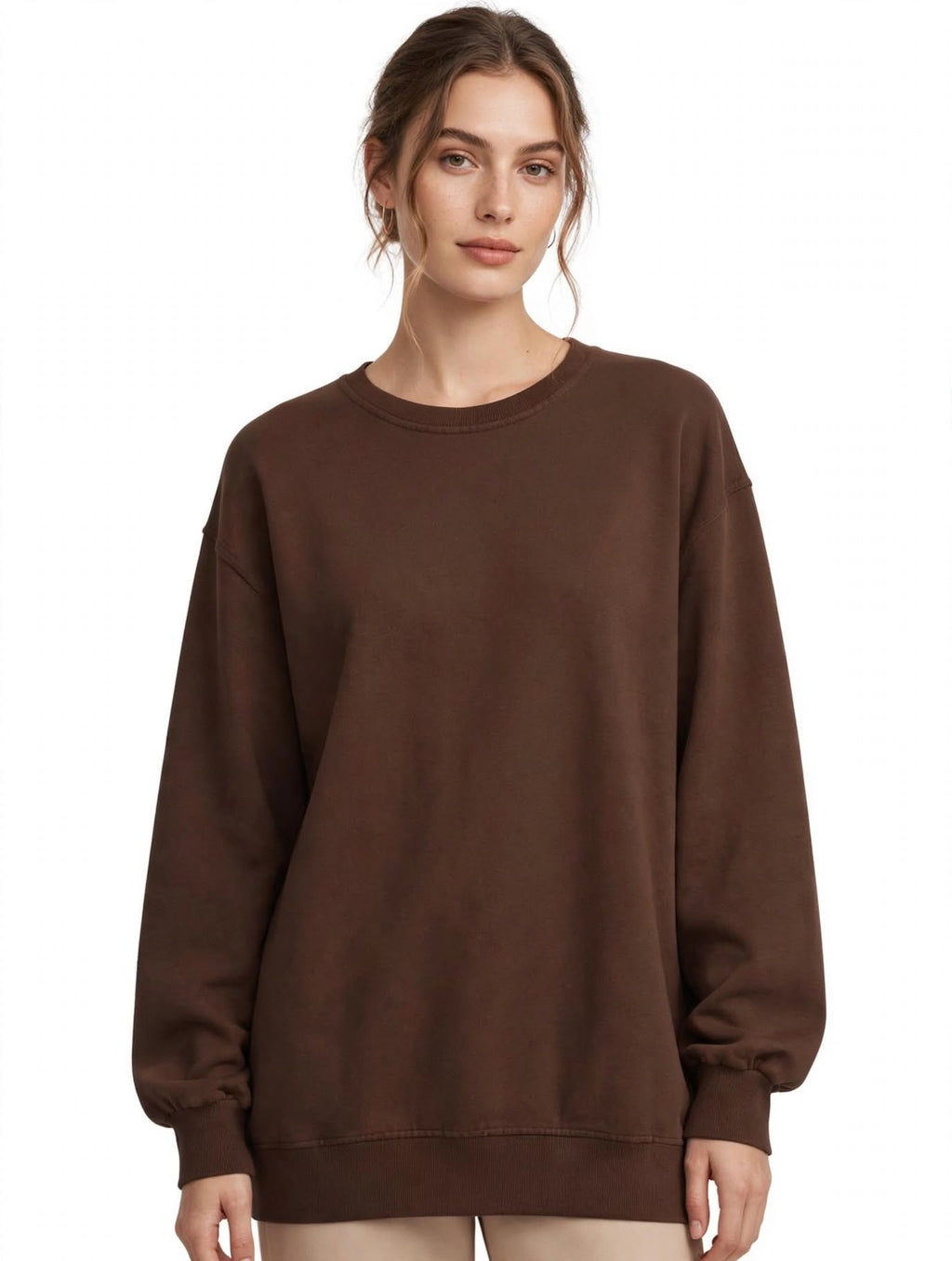Felpa Girocollo Ballantyne Uomo/DonnaBrown - 20% Cachemire - Luxury
