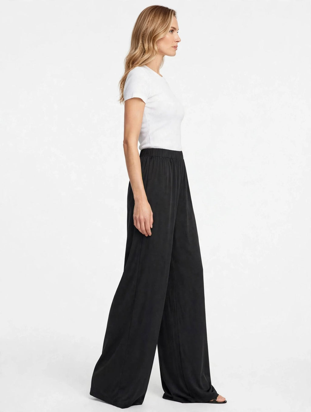Pantaloni max&co senape e blu e nero