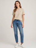 shirt Donna Armata di Mare Jeans Basic - Beige Sabbia/blu