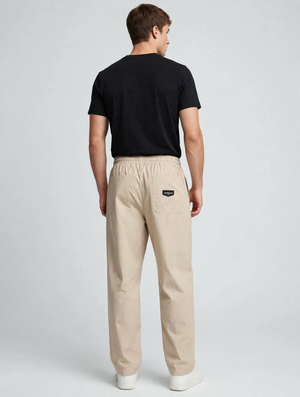 Pantalone Uomo Gavroche Paris Jogger Loose Fit con Coulisse