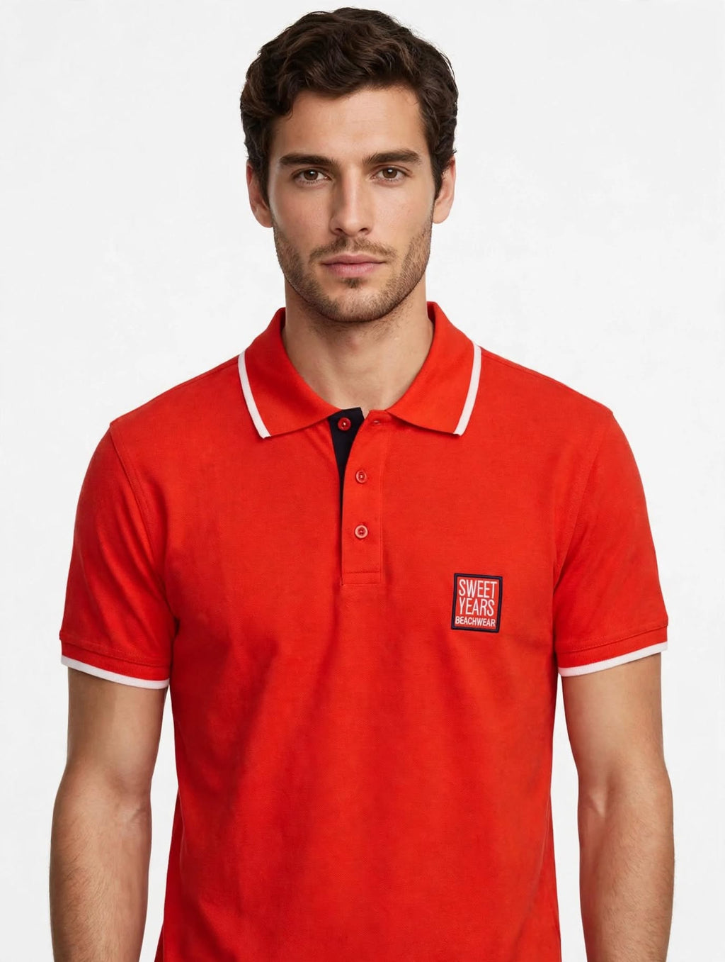 Polo Uomo Sweet Years - Logo Box Beachwear