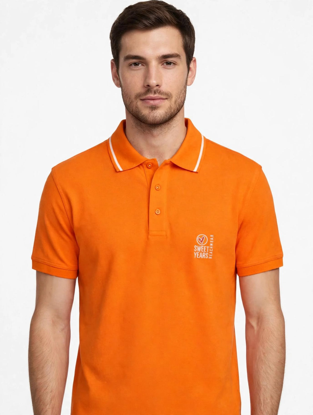 Polo Uomo Sweet Years - Logo Box Beachwear