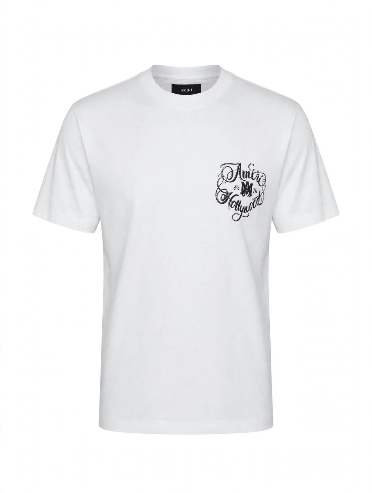 T-Shirt AMIRI Hollywood Tee Bianca/nera
