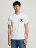 T-Shirt AMIRI Hollywood Tee Bianca/nera