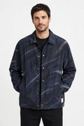 Emporio Armani Blouson Jacket in ripstop waterproof stampa