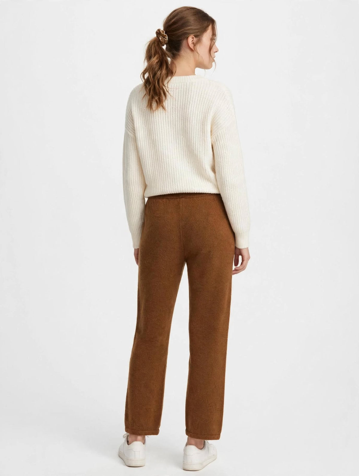 ADIDAS ORIGINALS Pantalone Donna Knitted Athletic Dept -Brown / Marrone