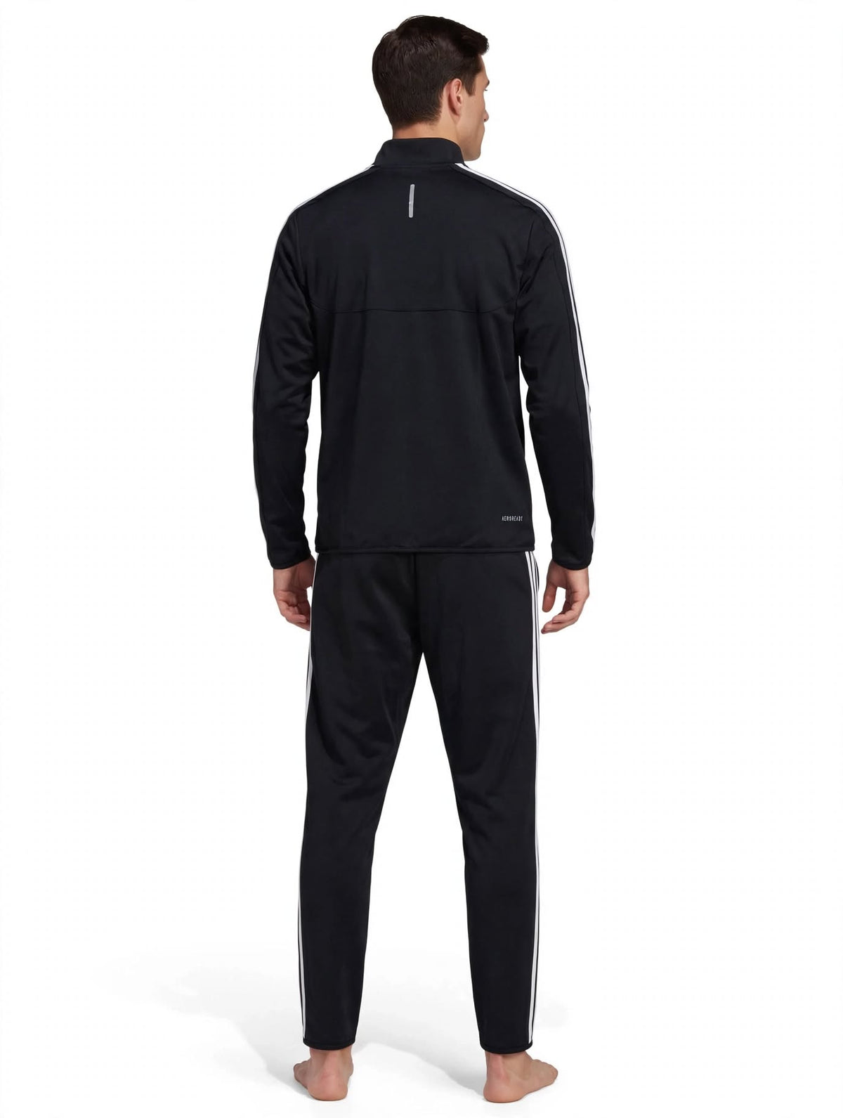 ADIDAS 10019 AEROREADY Cut 3-Stripes Track Suit - Nero / Bianco