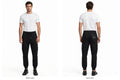 DOLCE & GABBANA Cargo Jogger Uomo NERO - Placca Milano Italia