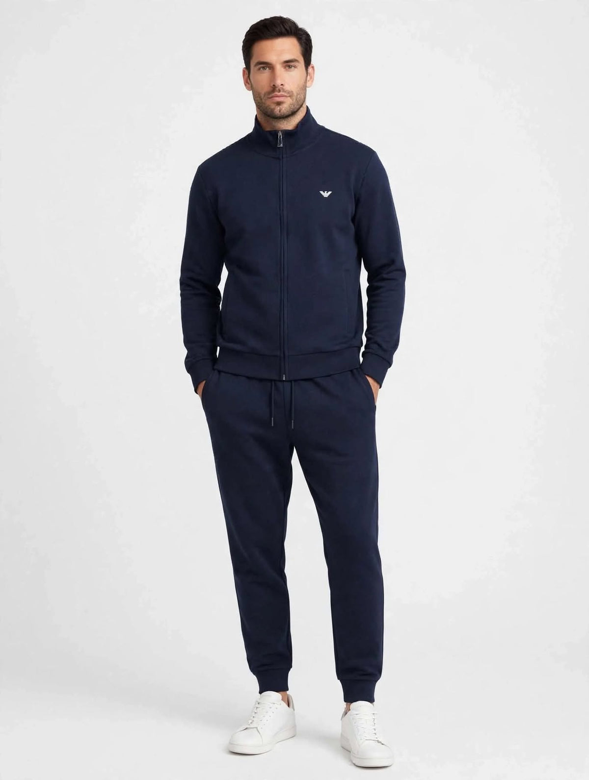 Tuta Uomo Emporio Armani EM004536 + EM004542 - Blu Navy UB118
