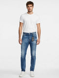 DSQUARED2 Teddy Jean S74LB1924 S30872 Col. 470 - Medium Wash - Lavaggio Medio Chiaro con Rotture