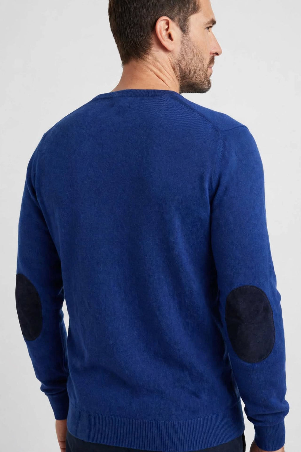 BROOKSFIELD Torino - Maglione Girocollo con Toppe