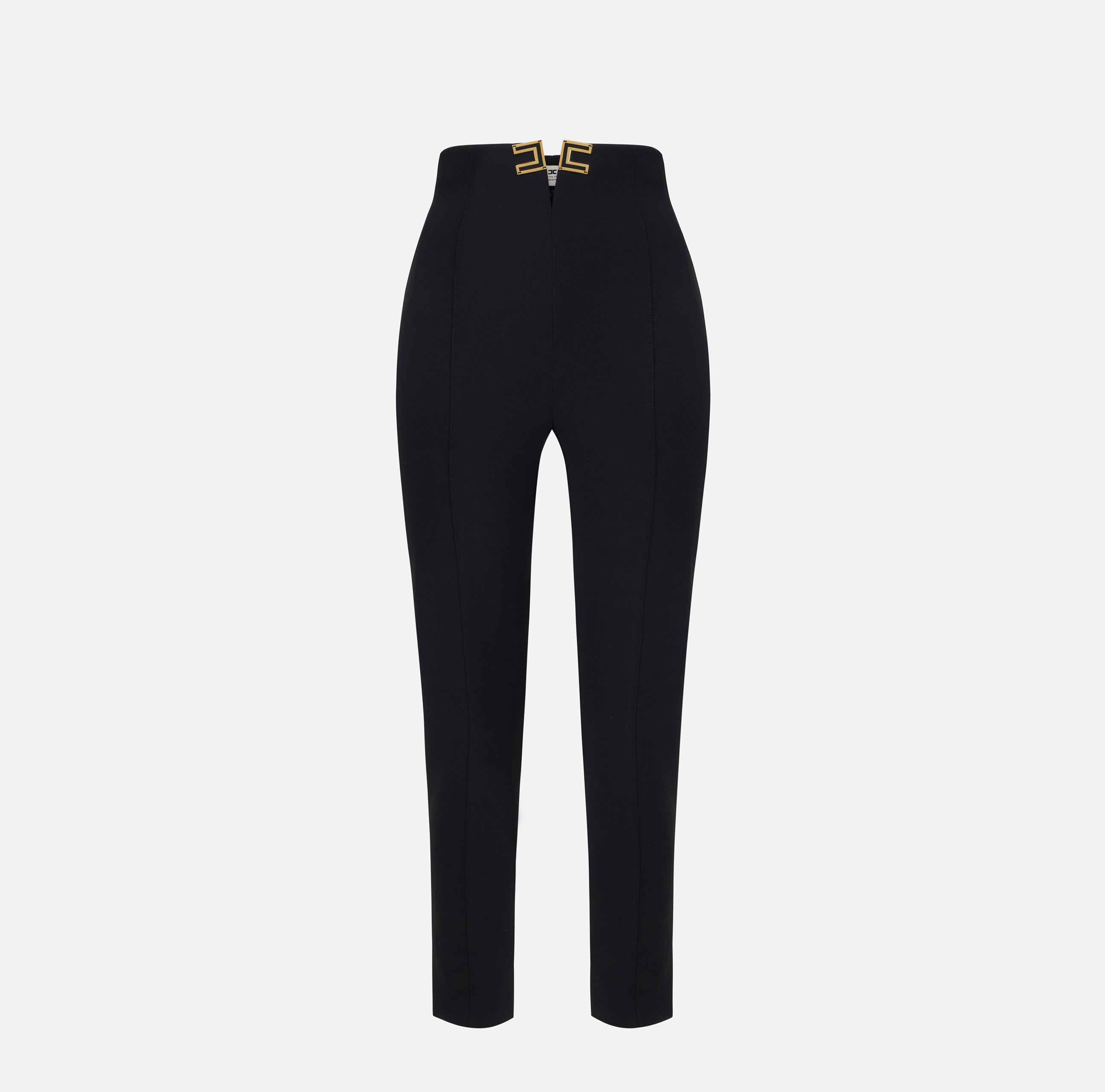 Pantaloni in doppio crêpe stretch Elisabetta Franchi