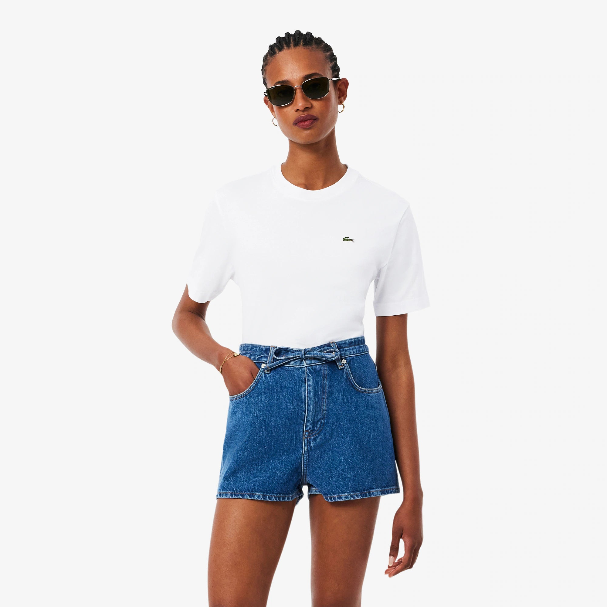 T-shirt Lacoste in morbido cotone relaxed fit