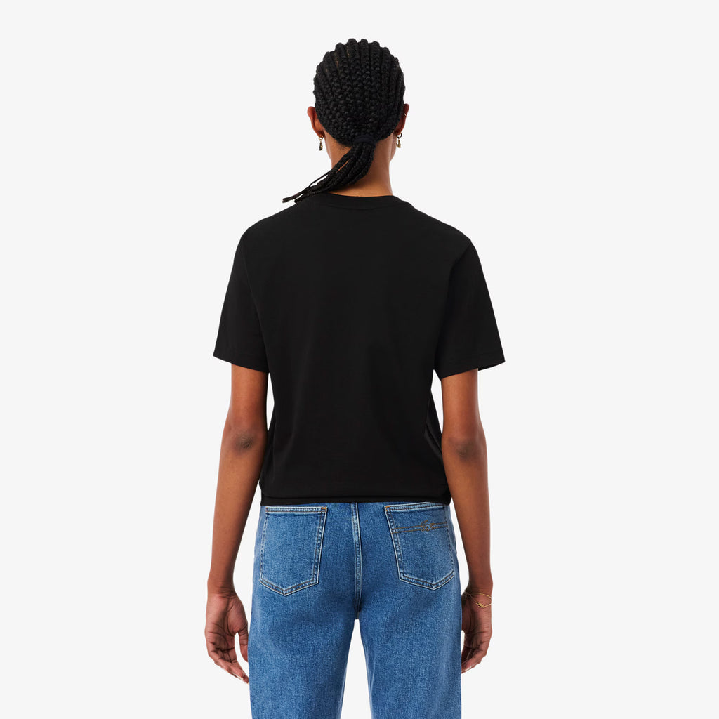 T-shirt Lacoste in morbido cotone relaxed fit