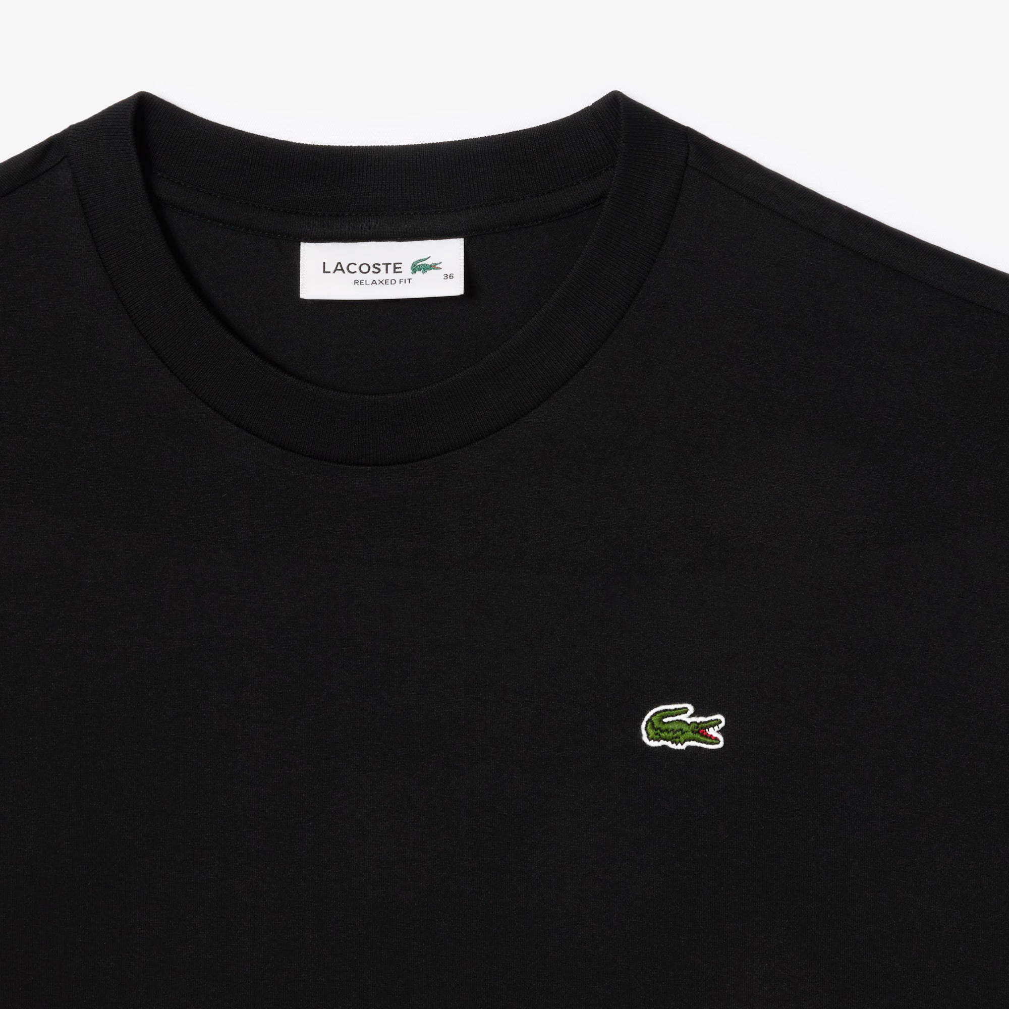 T-shirt Lacoste in morbido cotone relaxed fit