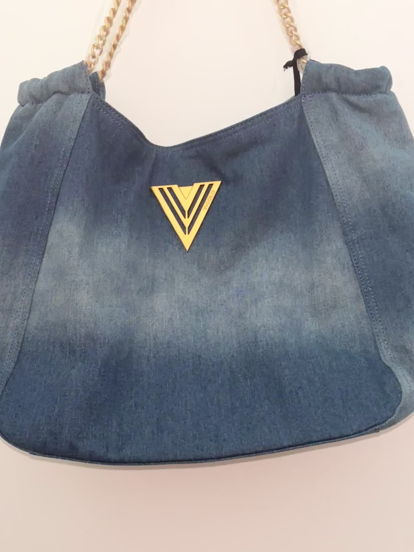 Borsa vicolo in denim